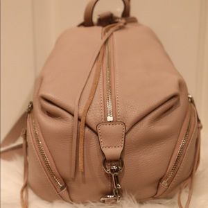Rebecca Minkoff MED Julian Backpack Vintage Pink